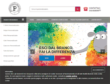Tablet Screenshot of personalizzatevi.com
